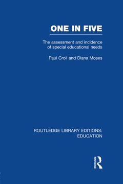 portada One in Five (RLE Edu M): The Assessment and Incidence of Special Educational Needs