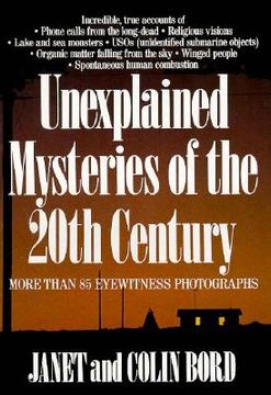portada unexplained mysteries of the 20th century (en Inglés)