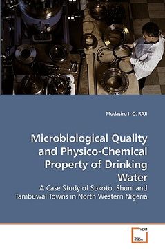 portada microbiological quality and physico-chemical property of drinking water