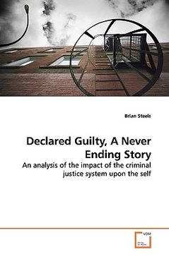 portada declared guilty, a never ending story