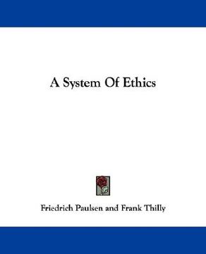 portada a system of ethics (en Inglés)