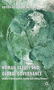 portada Human Values and Global Governance: Studies in Development, Security and Culture, Volume 2 