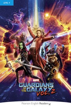 portada Level 4: Marvel's the Guardians of the Galaxy Vol. 2 Book & mp3 Pack (Pearson English Graded Readers) (en Inglés)