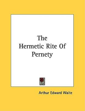 portada the hermetic rite of pernety (en Inglés)