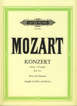 portada Flute Concerto No. 2 in D K314 (285d) (Edition for Flute and Piano) (en Inglés)