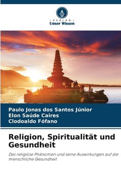 portada Religion, Spiritualität und Gesundheit (en Alemán)
