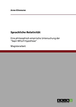 portada Sprachliche Relativität (German Edition)