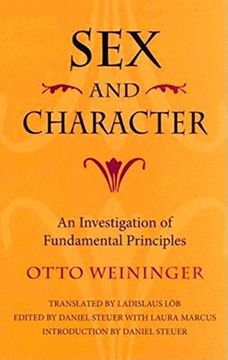 portada Sex and Character: An Investigation of Fundamental Principles 