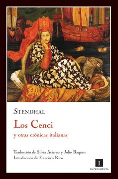 portada Cenci y Otras Cronicas Italianas, (Impedimenta)