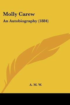 portada molly carew: an autobiography (1884)