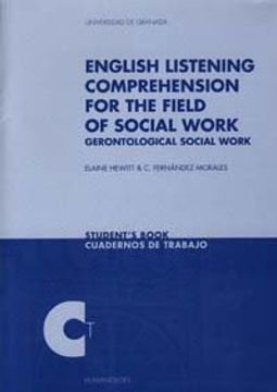 portada English listening comprehension for the field of social work: Gerontological social work (Cuadernos de Trabajo/ Humanidades)