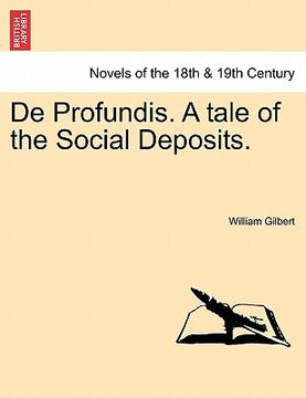 portada de profundis. a tale of the social deposits. (en Inglés)