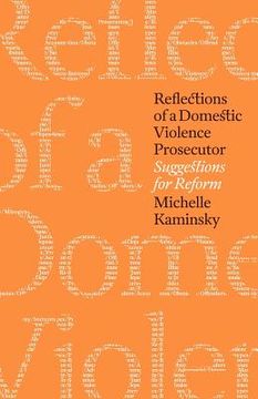 portada reflections of a domestic violence prosecutor (en Inglés)