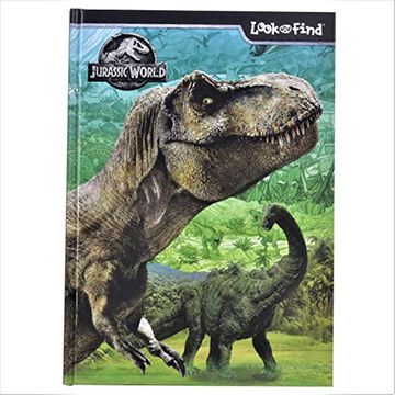 portada Jurassic World Look and Find Activity Book - pi Kids (en Inglés)
