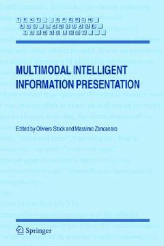 portada multimodal intelligent information presentation (in English)
