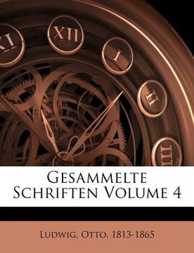 portada Gesammelte Schriften Volume 4 (in German)