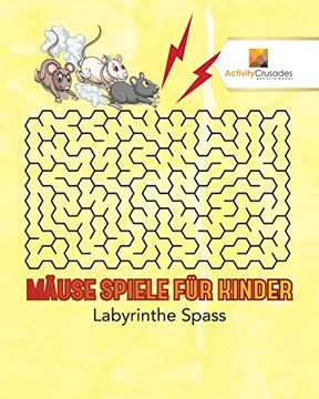 portada Mäuse Spiele Für Kinder: Labyrinthe Spass