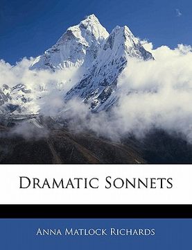 portada dramatic sonnets (en Inglés)