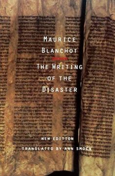 portada The Writing of the Disaster 