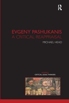 portada evgeny pashukanis: a critical reappraisal (en Inglés)