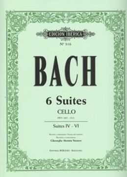 portada 6 Suites Cello: Suites IV - VI