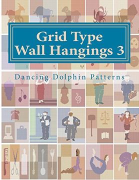 portada Grid Type Wall Hangings 3: In Plastic Canvas (Grid Type Wall Hangings in Plastic Canvas) (Volume 3) (en Inglés)