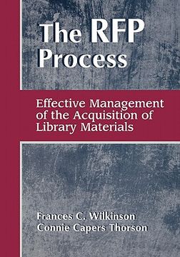 portada the rfp process: effective management of the acquisition of library materials (in English)