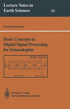 portada basic concepts in digital signal processing for seismologists (en Inglés)