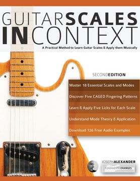 portada Guitar Scales in Context: A Practical Encyclopaedia and Playing Guide to Musically Learn Scales on Guitar (Learn Guitar Theory and Technique) (in English)