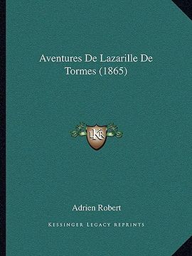 portada Aventures De Lazarille De Tormes (1865) (in French)