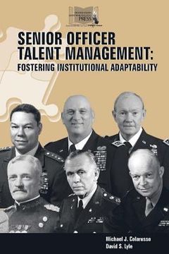 portada Senior Officer Talent Management: Fostering Institutional Adaptability (en Inglés)