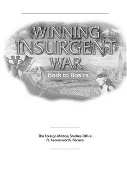 portada Winning Insurgent War: Back to Basics