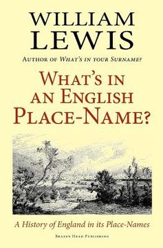 portada what's in an english place-name? a history of england in its place-names