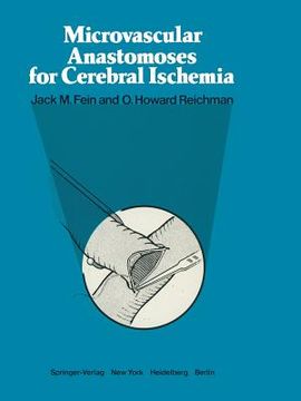 portada Microvascular Anastomoses for Cerebral Ischemia (en Inglés)