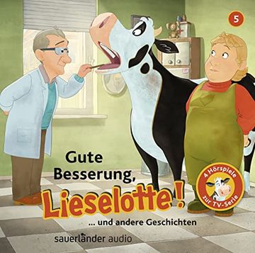 portada Gute Besserung, Lieselotte: Vier Hörspiele - Folge 5 (Lieselotte Filmhörspiele, Band 5) (en Alemán)