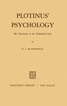portada Plotinus' Psychology: His Doctrines of the Embodied Soul