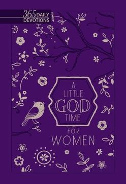 portada Little God Time for Women, A: 365 Daily Devotions (Purple) (en Inglés)