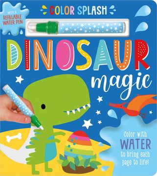 portada Color Splash Dinosaur Magic (en Inglés)