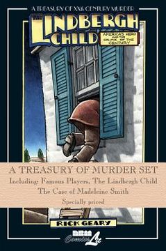 portada a treasury of murder set: including: famous players, the lindbergh child, the case of madeleine smith (en Inglés)