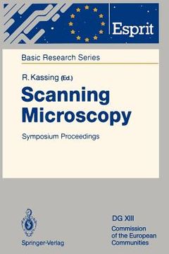 portada scanning microscopy: symposium proceedings