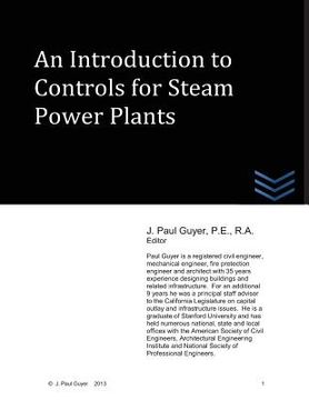 portada An Introduction to Controls for Steam Power Plants (en Inglés)