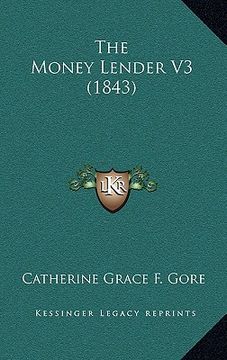 portada the money lender v3 (1843) (in English)
