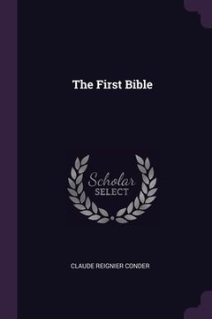 portada The First Bible (en Inglés)