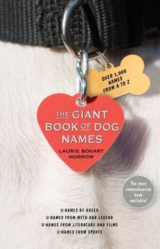 portada the giant book of dog names (en Inglés)
