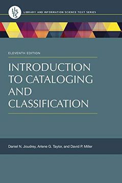 portada Introduction to Cataloging and Classification (Library and Information Science Text) (in English)