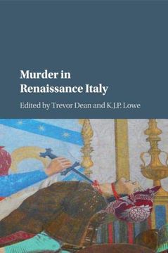 portada Murder in Renaissance Italy (en Inglés)