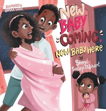 portada New Baby Coming, New Baby Here (en Inglés)