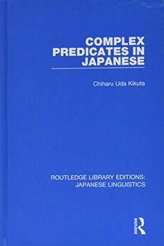 portada Complex Predicates in Japanese (en Inglés)