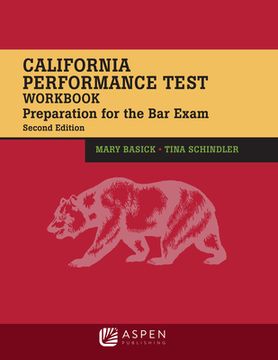 portada California Performance Test Workbook: Preparation for the bar Exam (Bar Review) (en Inglés)