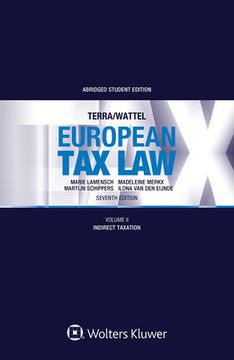 portada European Tax Law: Volume II, Indirect Taxation (in English)